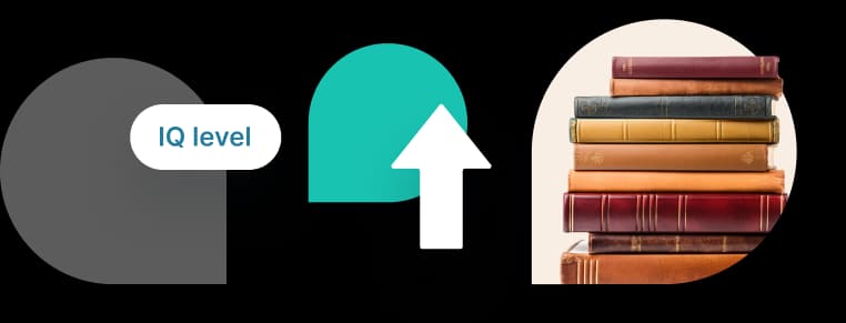 Iq level books image