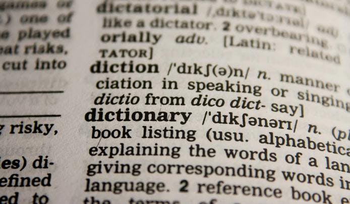 Dictionary page and translations can showcase linguistic intelligence